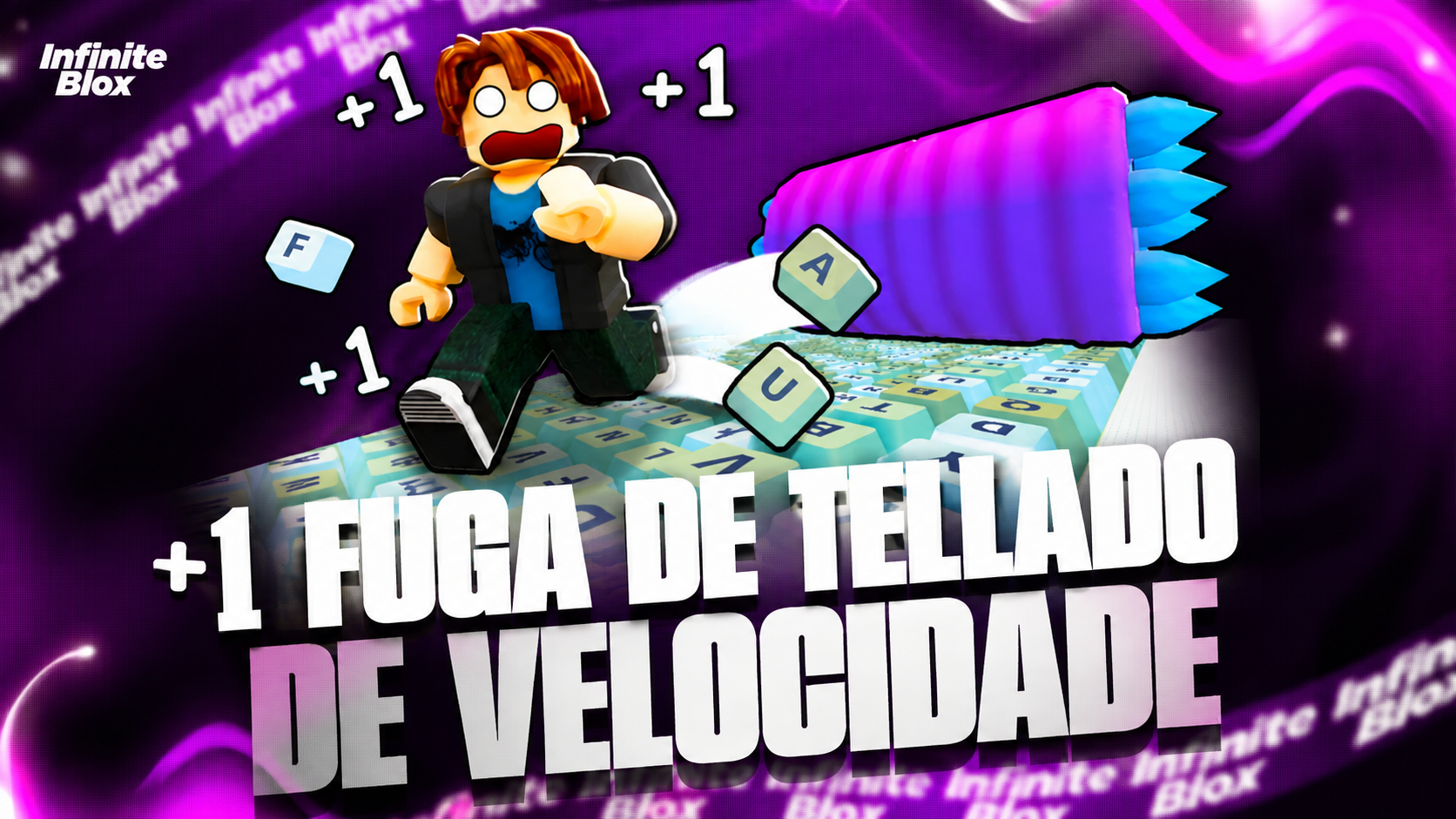 +1 fuga de teclado  de velociade