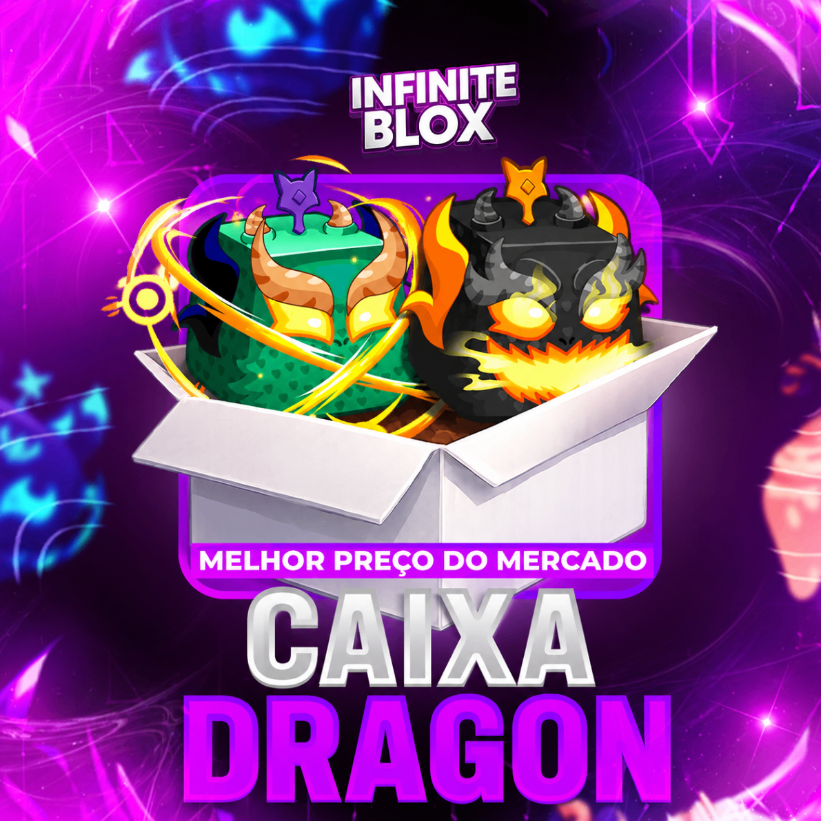 「🐲」 CAIXA DRAGON POR UM VALOR ABSURDO DE BARATO!! 🐲🦊🤩🎉