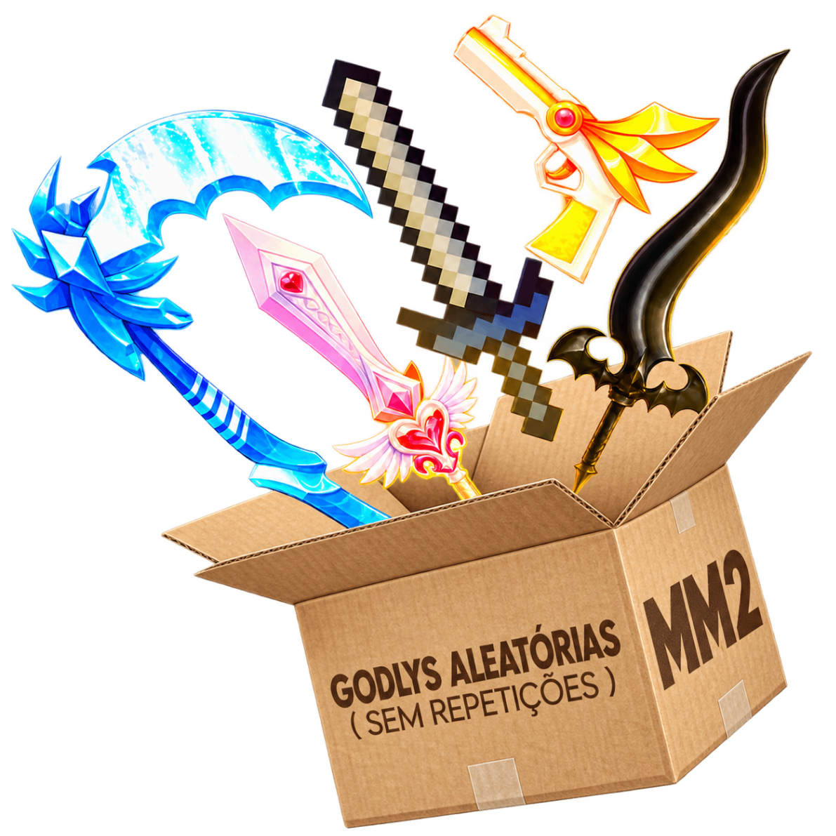 [🍀] - 2x Godlys Aleatórias (Sem Repetição)